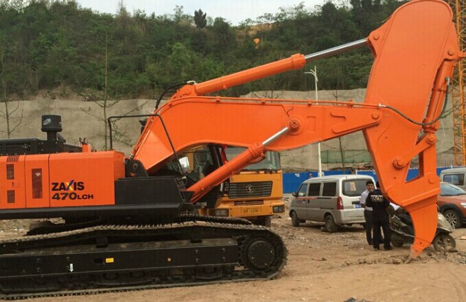 挖掘機巖石臂，挖掘機巖石臂廠家，挖掘機改裝巖石臂
