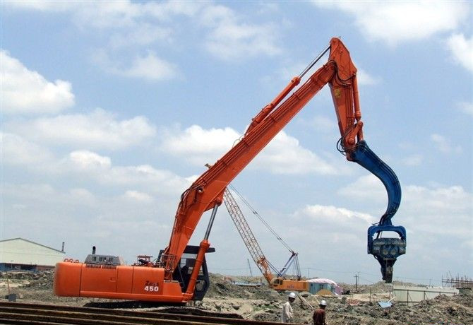 挖掘機(jī)打樁臂、打樁臂、挖掘機(jī)打樁臂廠家