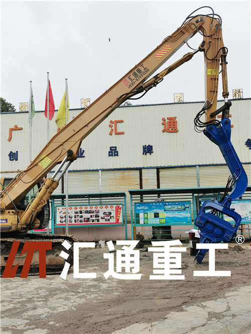 挖掘機打樁臂、打樁臂、打樁錘、挖掘機打樁臂廠家